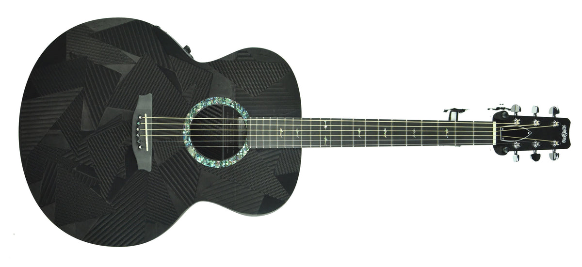 Rainsong Black Ice BI-JM1000N2 Jumbo Carbon Fiber Acoustic Electric 17908