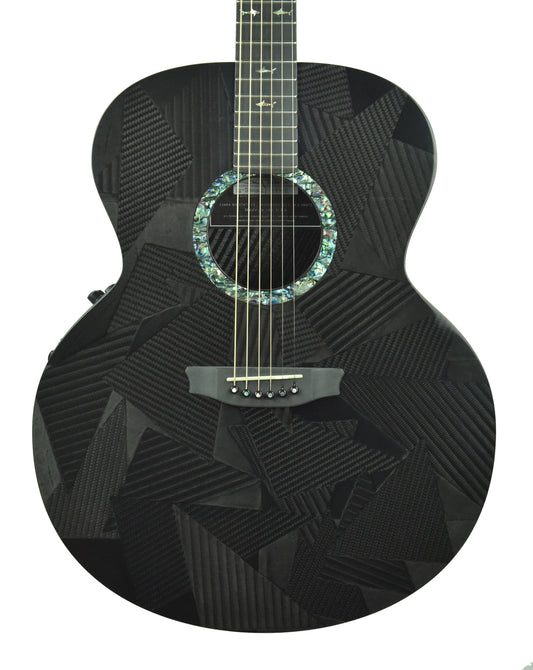 Rainsong Black Ice BI-JM1000N2 Jumbo Carbon Fiber Acoustic Electric 17908