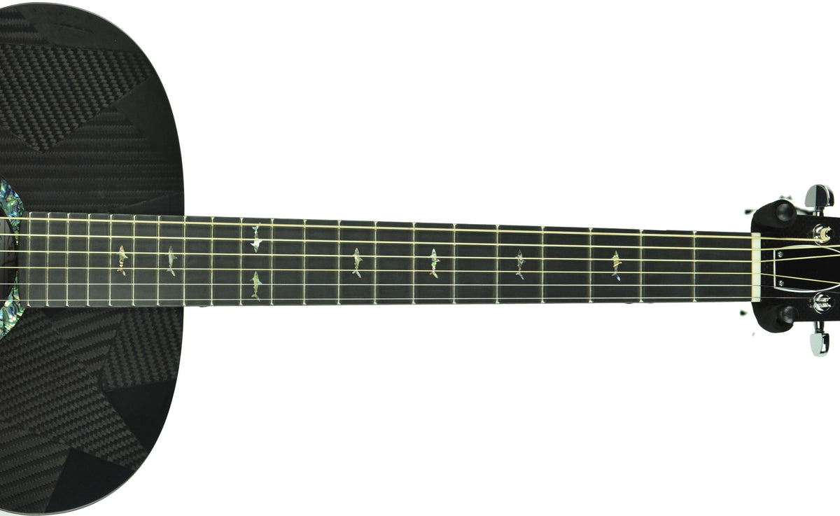 Rainsong Black Ice BI-JM1000N2 Jumbo Carbon Fiber Acoustic Electric 17908
