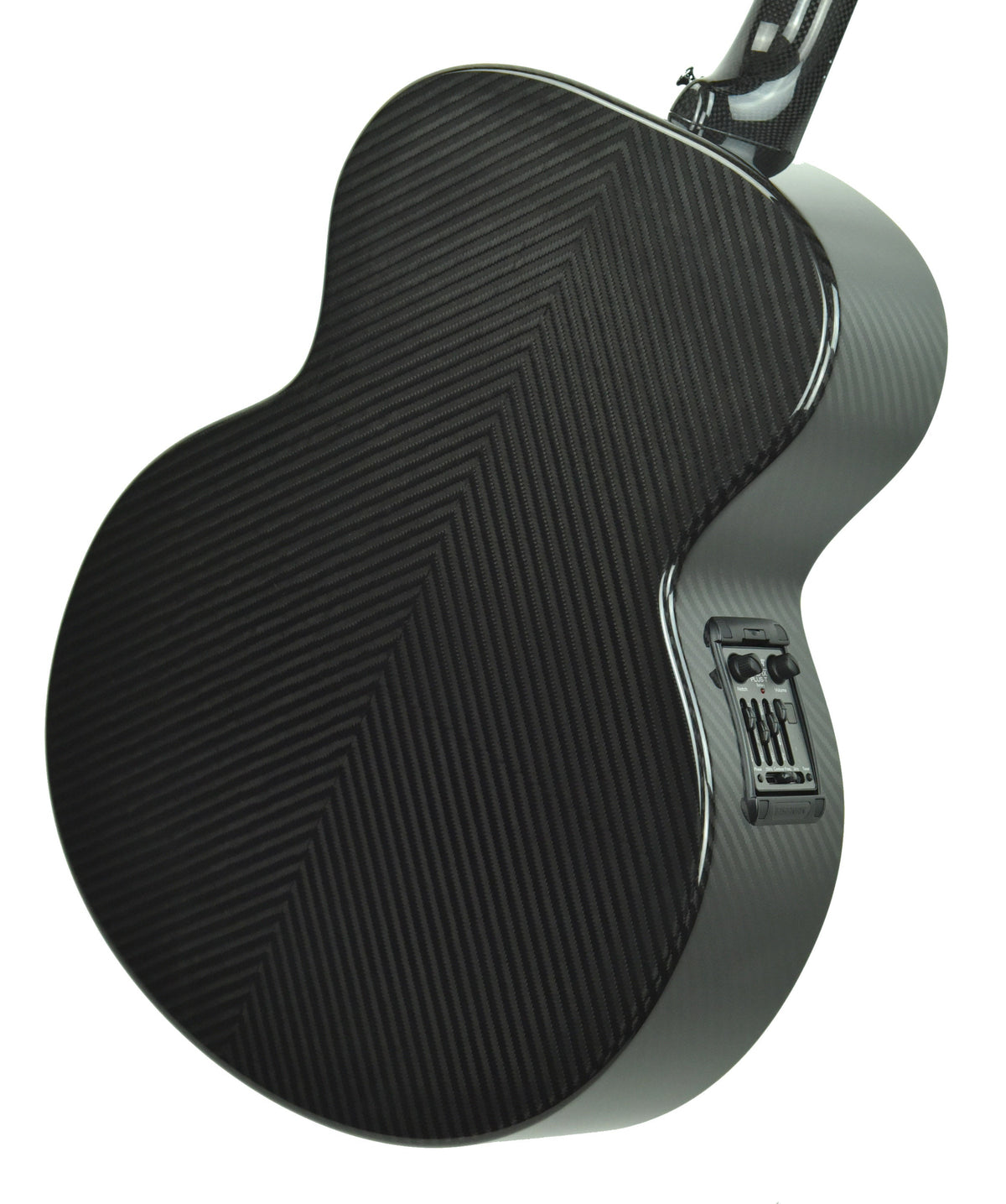 Rainsong Black Ice BI-JM1000N2 Jumbo Carbon Fiber Acoustic Electric 17908