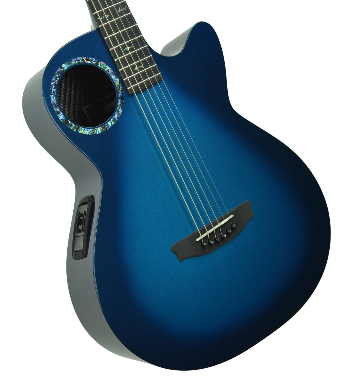 RainSong CO-WS1005NSM Carbon Fiber Acoustic Electric Guitar Marine Burst 19812