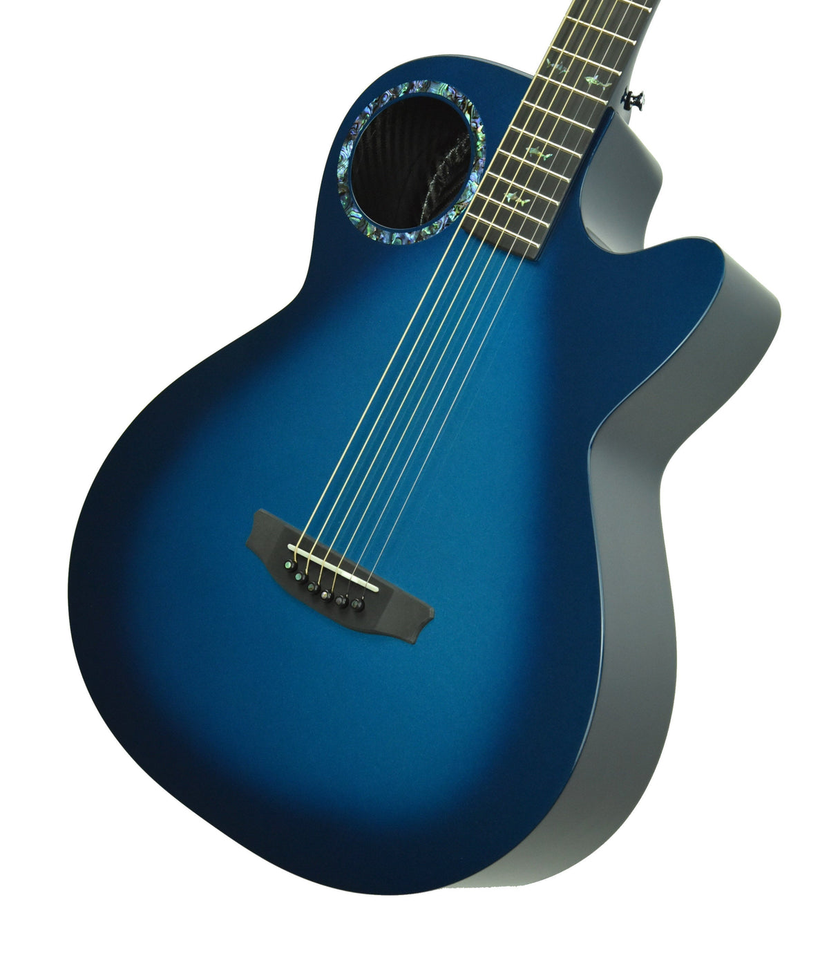 RainSong CO-WS1005NSM Carbon Fiber Acoustic Electric Guitar Marine Burst 19812