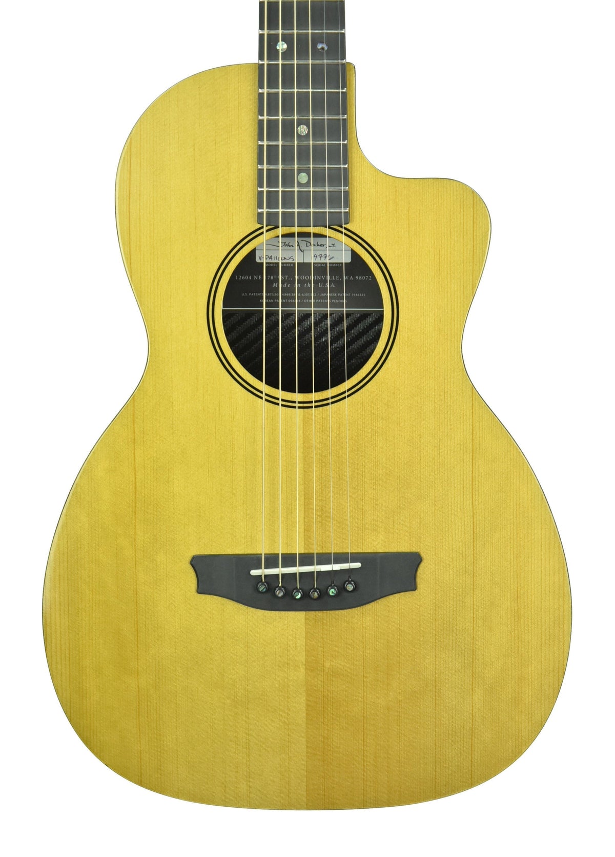 Rainsong V-PA1100NS Vintage Series Hybrid Acoustic Guitar 19776
