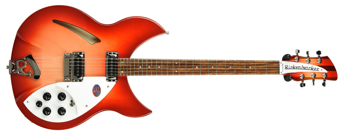 Rickenbacker 330 Thinline Semi-Hollow Electric Guitar in Fireglo 2031695