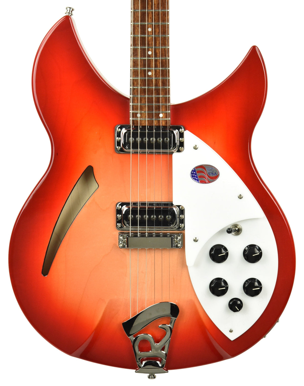 Rickenbacker 330 Thinline Semi-Hollow Electric Guitar in Fireglo 2031695