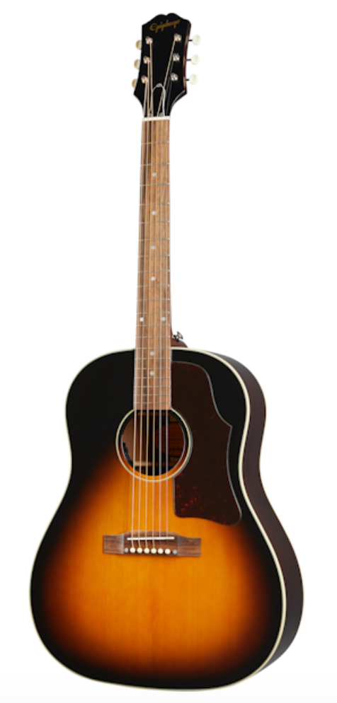 Epiphone Masterbilt J-45 Acoustic-Electric Guitar - Aged Vintage Sunburst Gloss
