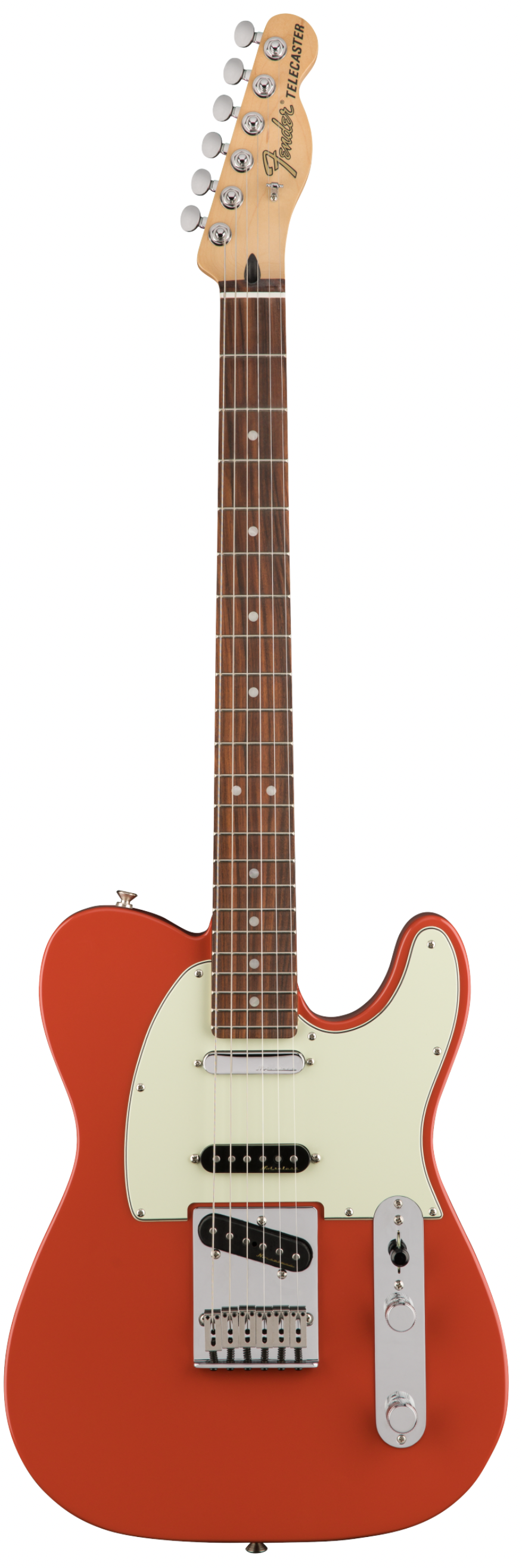 Fender Deluxe Nashville Telecaster Electric Guitar - Fiesta Red