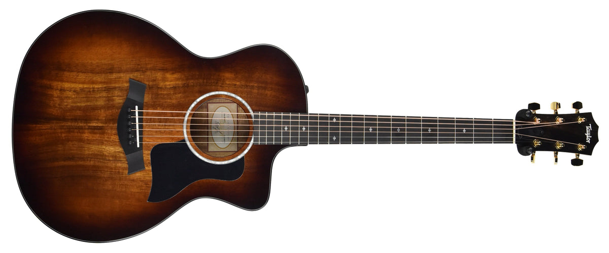 Taylor 224ce-K DLX Hawaiian Koa Acoustic-Electric 2211260372