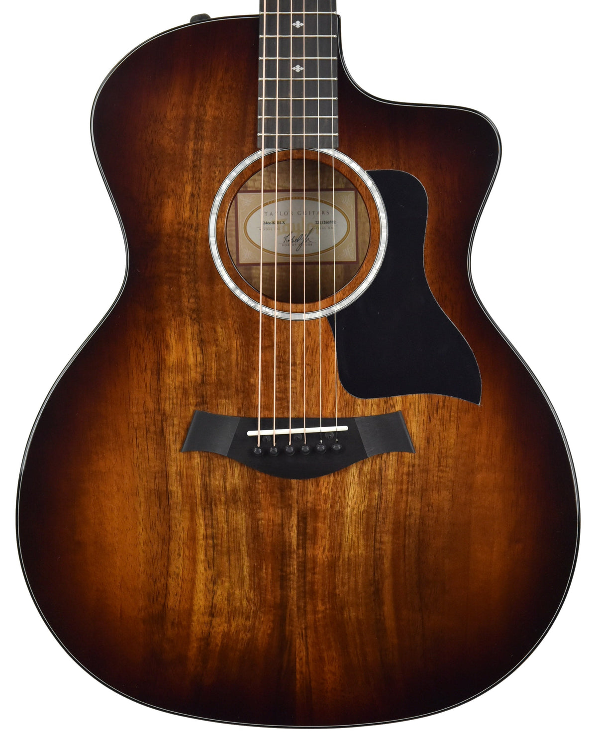 Taylor 224ce-K DLX Hawaiian Koa Acoustic-Electric 2211260372