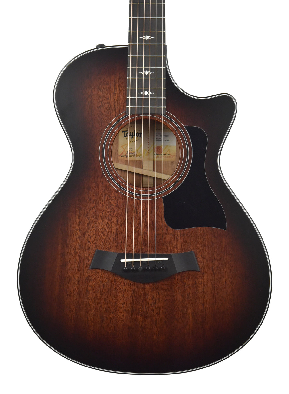 Taylor 322ce 12-Fret Grand Concert Acoustic-Electric 1212010009