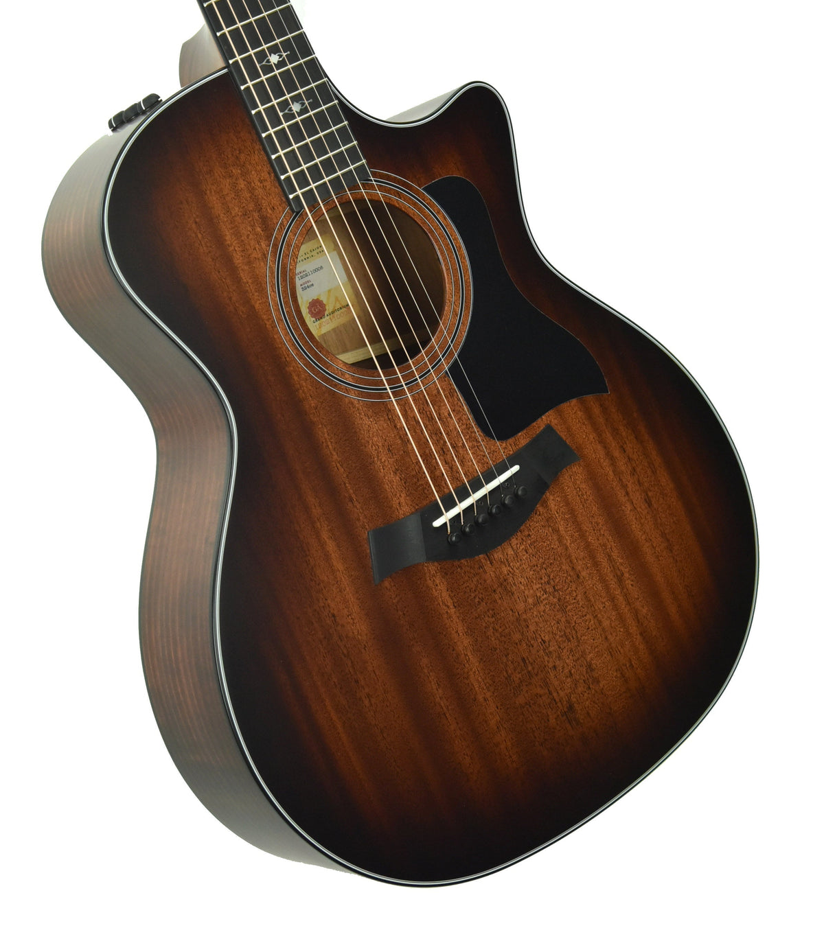 Taylor 324ce Acoustic Electric Guitar in Shaded Edge Burst 1202110008