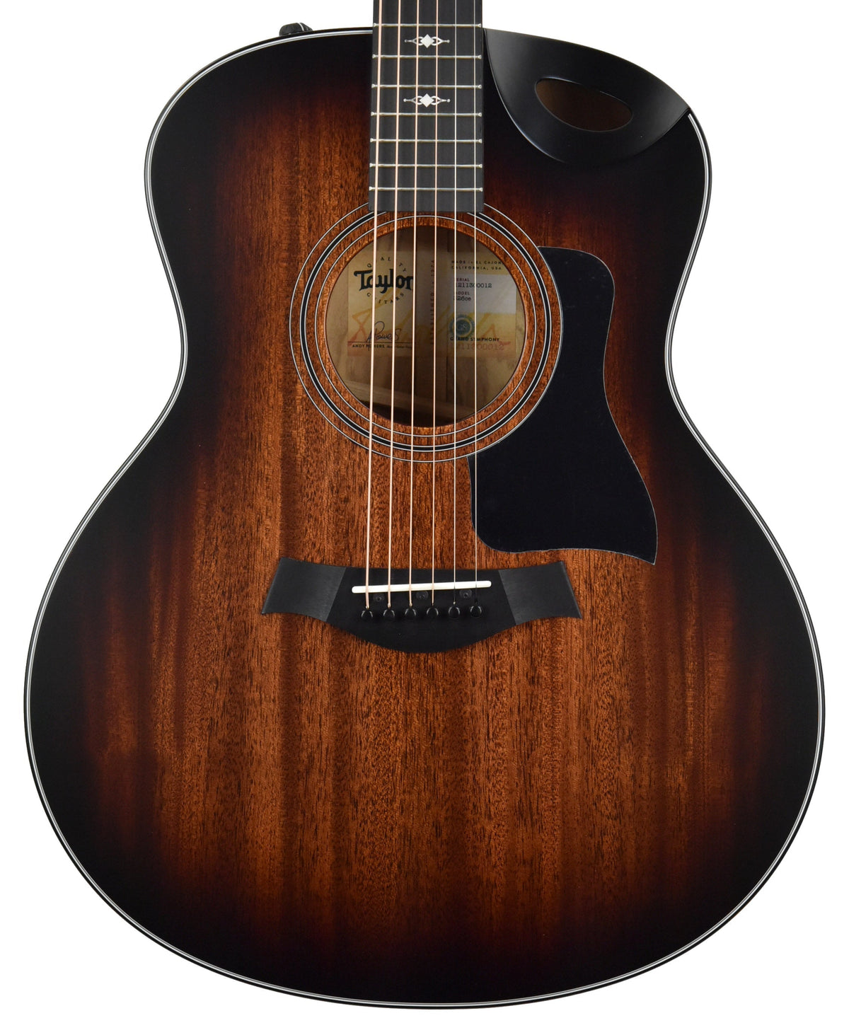 Taylor 326ce Grand Symphony Urban Ash Acoustic-Electric 1211300012