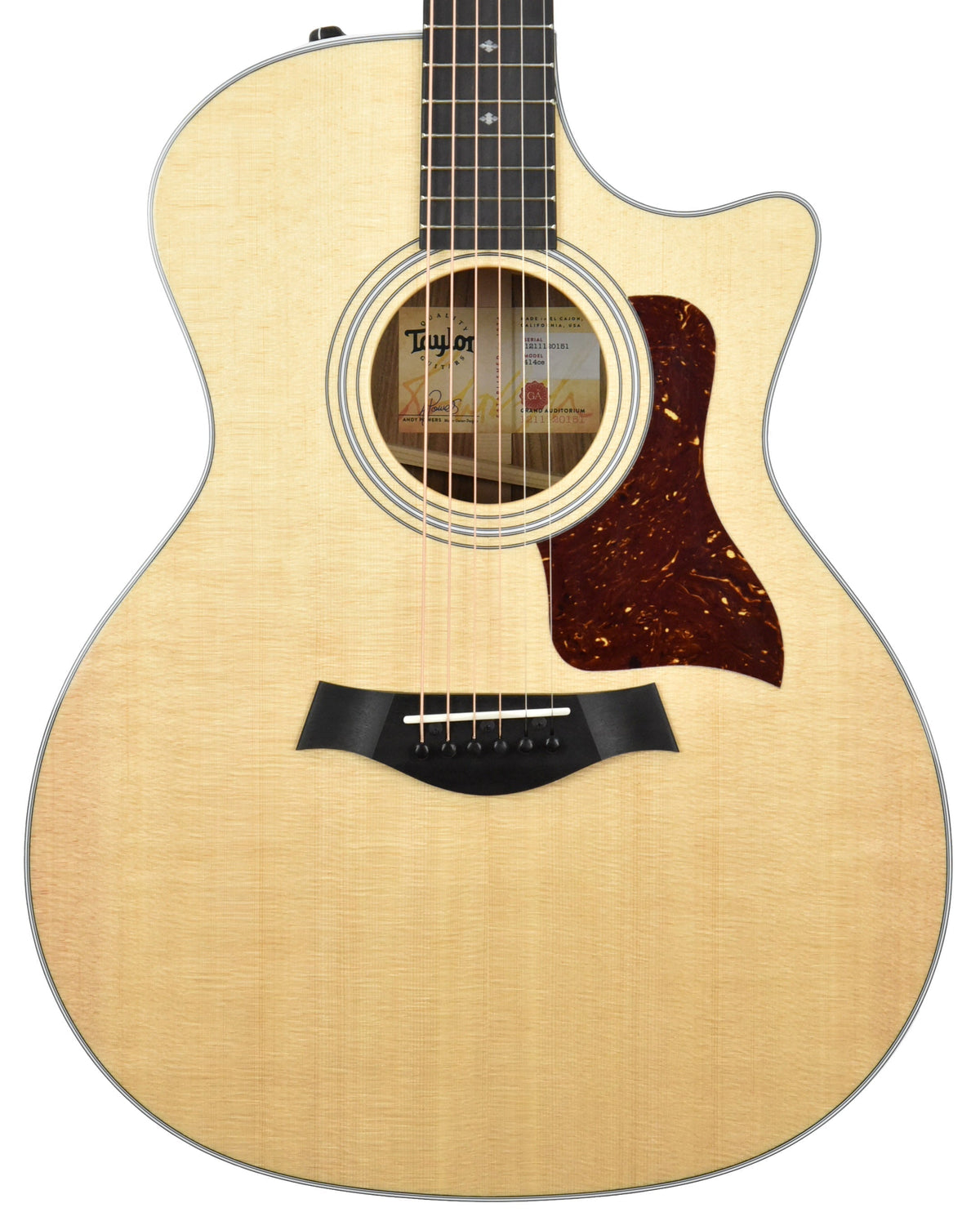 Taylor 414ce Grand Auditorium Acoustic-Electric in Natural 1211120151