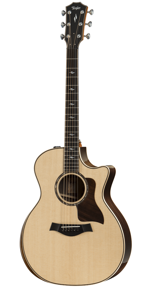Taylor 814ce DLX Sitka Spruce Top Acoustic-Electric Guitar - Natural