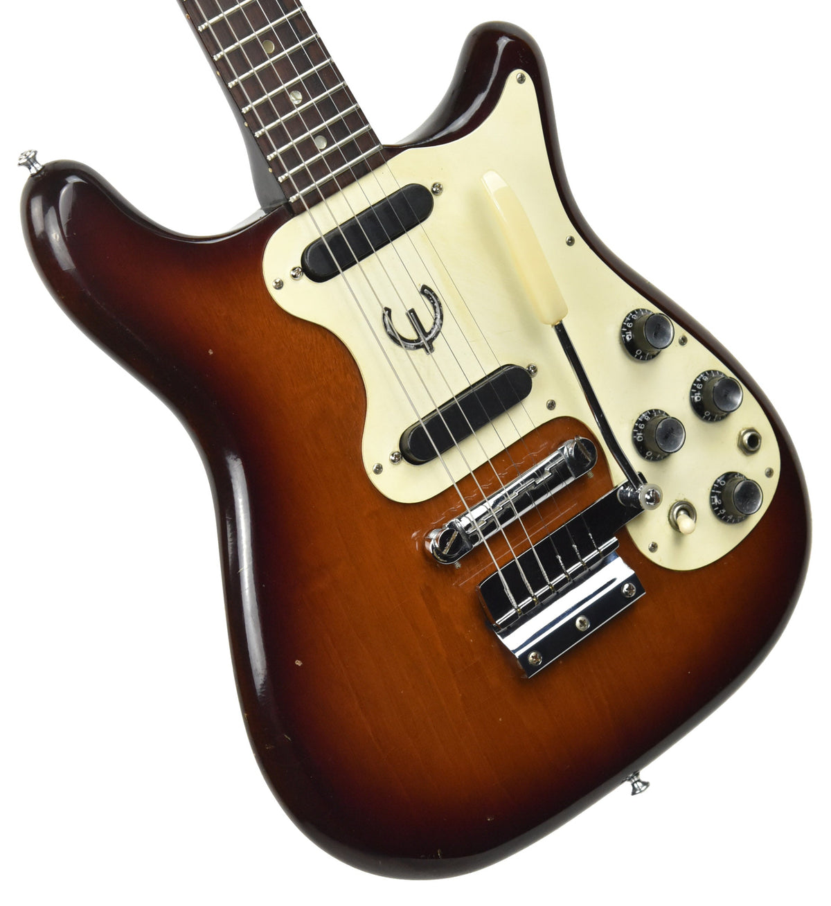 1965 Epiphone Olympic Double in Sunburst w/Hardshell Case 323296