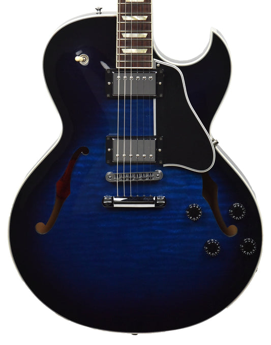Used 2012 Gibson ES-137 Classic Semi-Hollow in Blues Burst 13322702