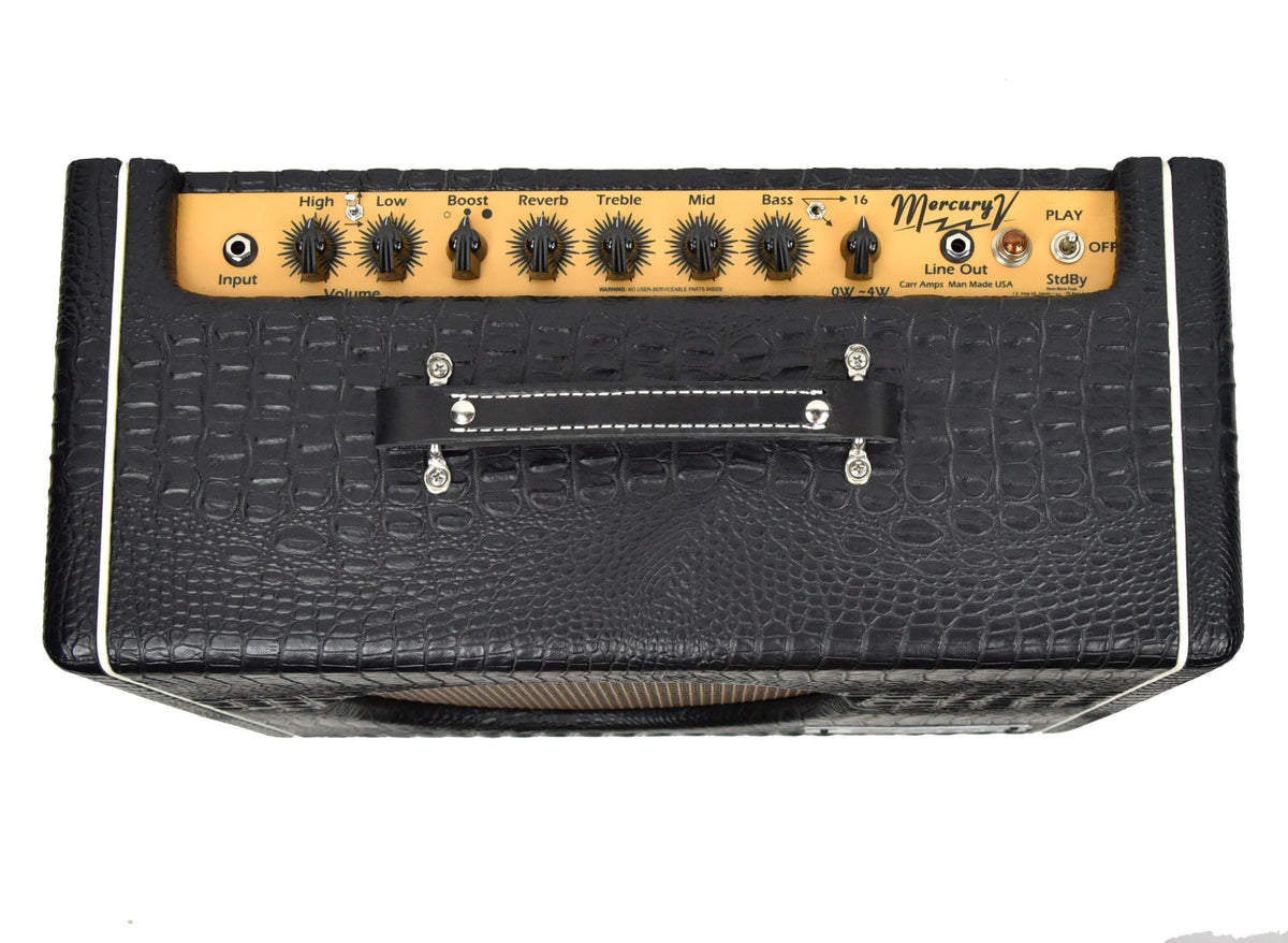 Used Carr Mercury V 1x12 Combo Amp in Black Gator 0689