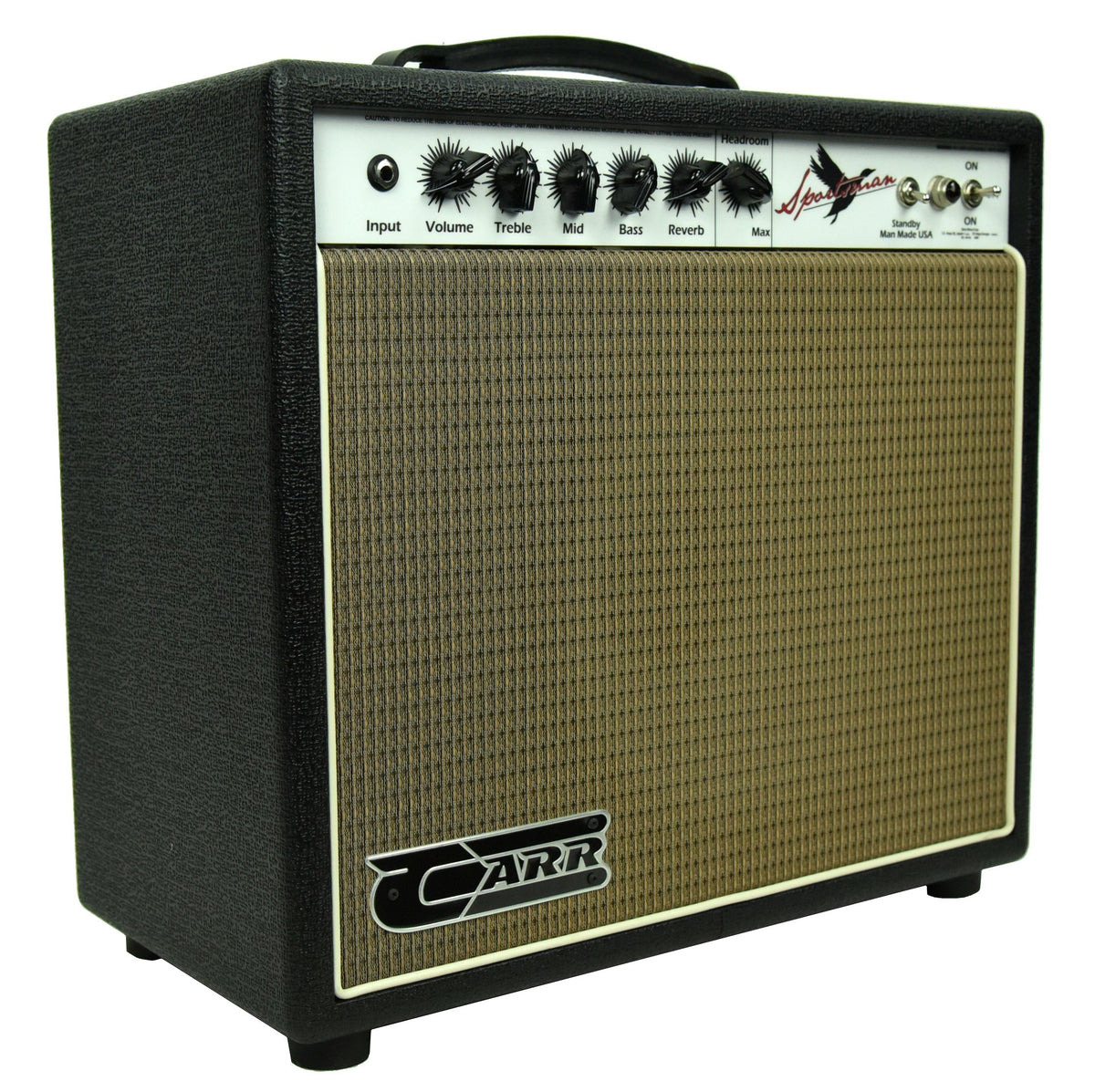 Used 2019 Carr Sportsman 1x12 Electric Guitar Amp w/Cover 0398