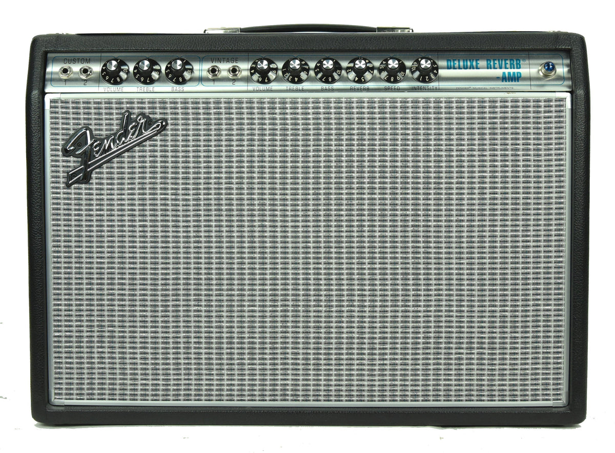 Used Fender '68 Custom Deluxe Reverb 1x12 Guitar Amplifier B-571454