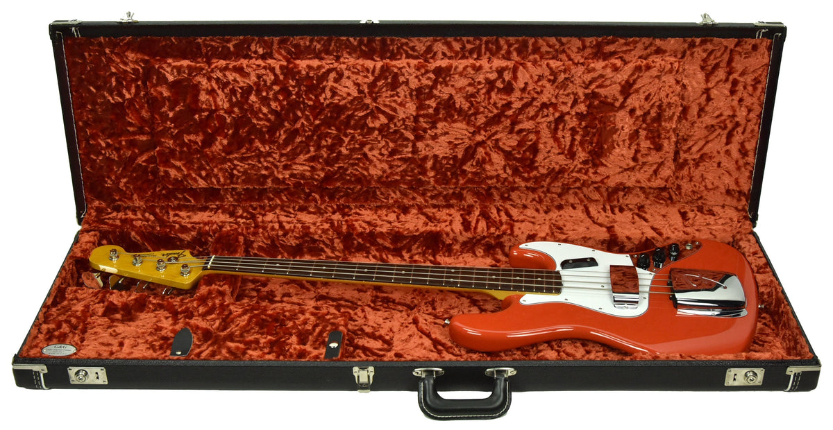 Used 2004 Fender CIJ 62 Jazz Bass in Fiesta Red R059197