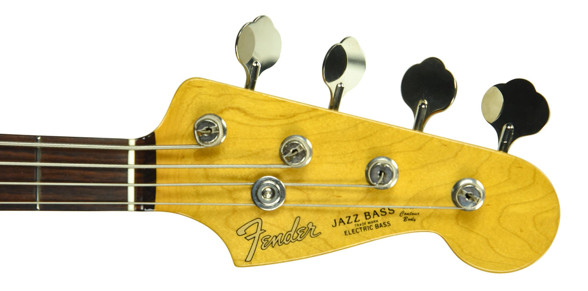 Used 2004 Fender CIJ 62 Jazz Bass in Fiesta Red R059197