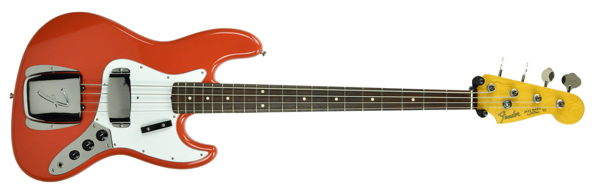 Used 2004 Fender CIJ 62 Jazz Bass in Fiesta Red R059197