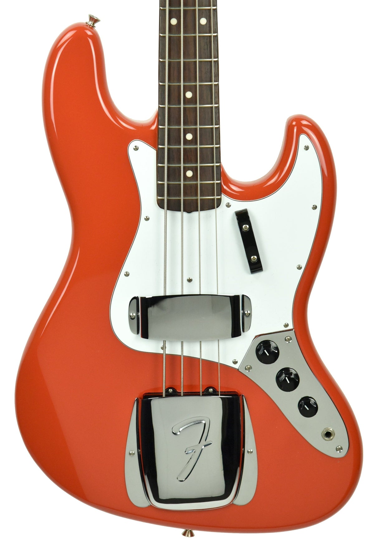 Used 2004 Fender CIJ 62 Jazz Bass in Fiesta Red R059197
