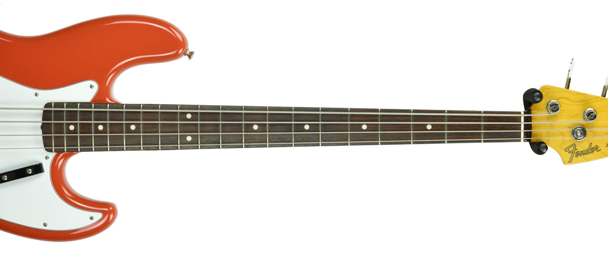 Used 2004 Fender CIJ 62 Jazz Bass in Fiesta Red R059197