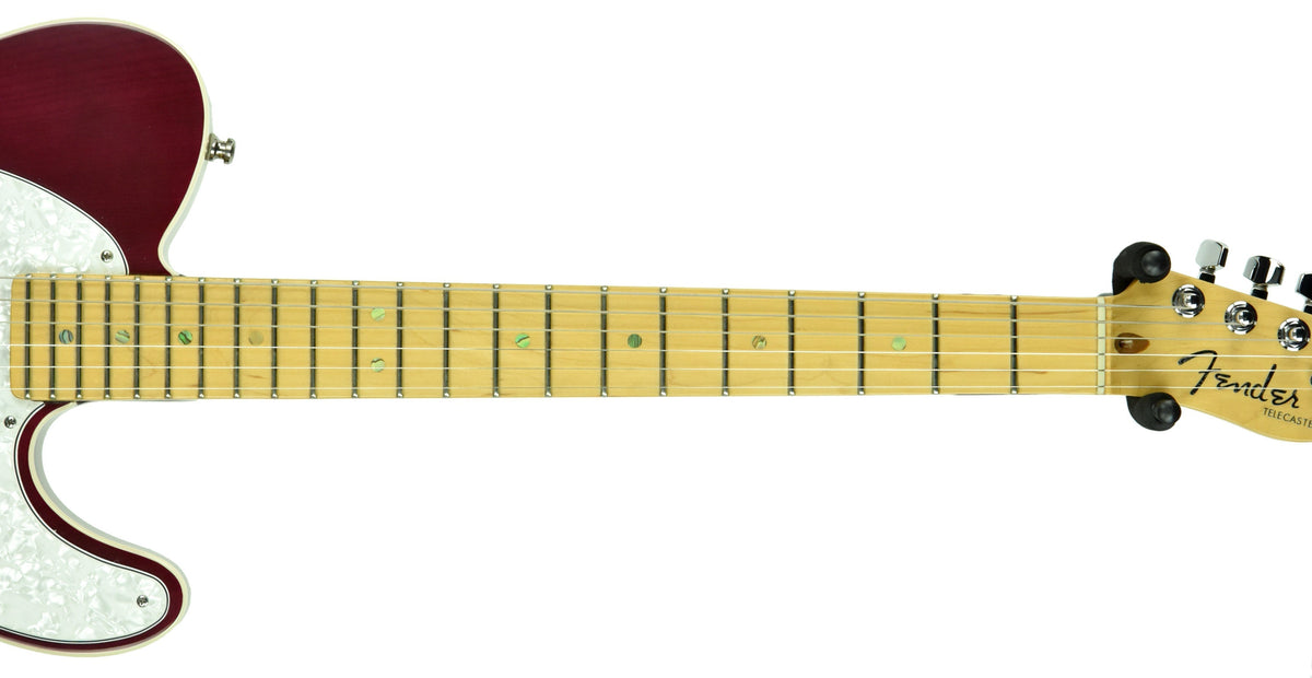 Used 1999 Fender American Deluxe Telecaster in Purple Transparent DN920537