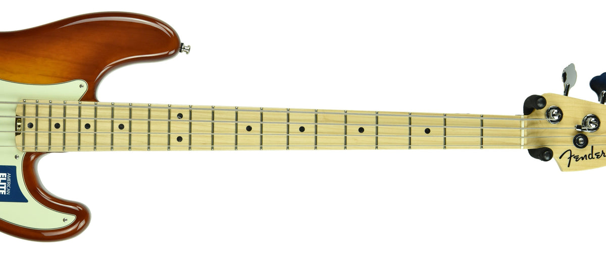 Used Fender American Elite P Bass in Tobacco Burst US19010072