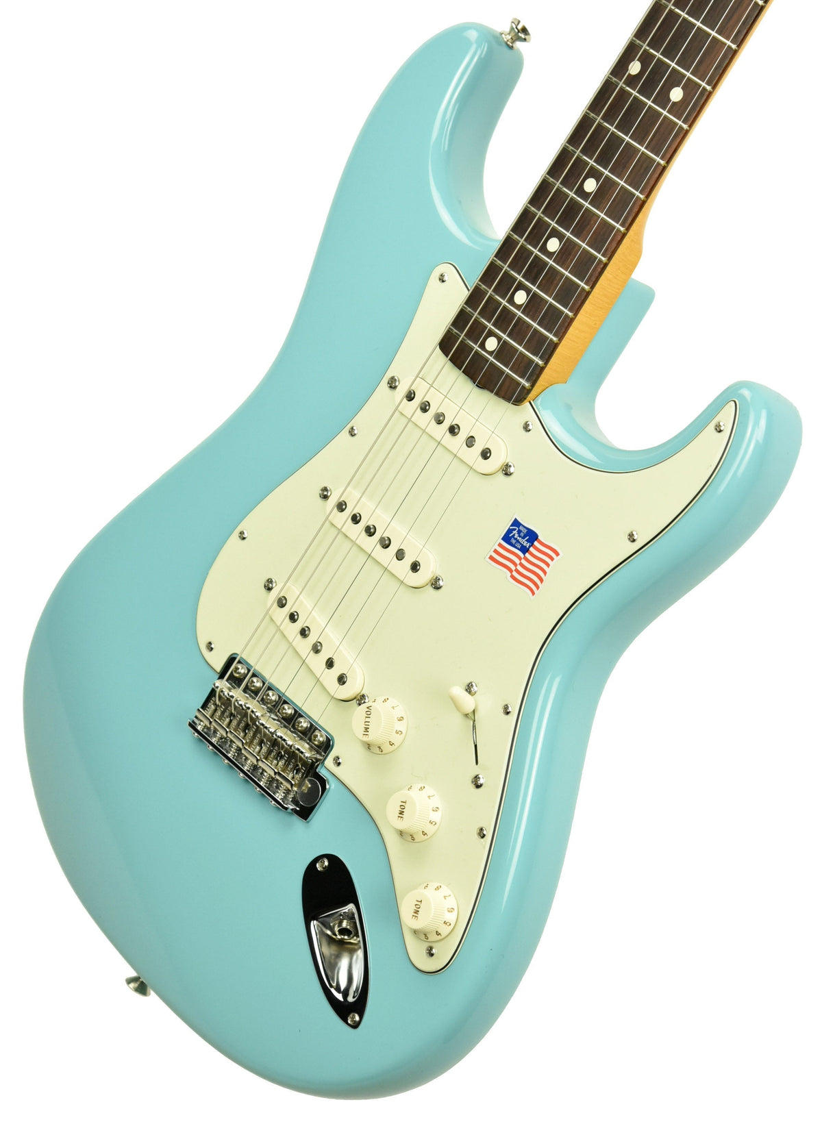 Used Fender American Vintage 1962 Stratocaster Reissue in Tropical Turquoise LE01661