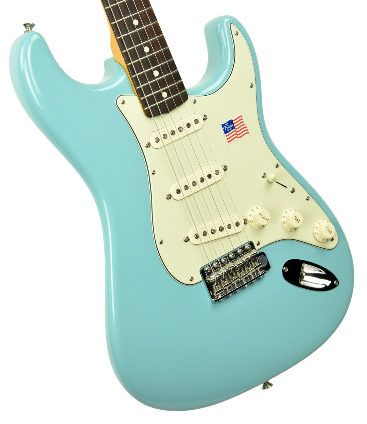 Used Fender American Vintage 1962 Stratocaster Reissue in Tropical Turquoise LE01661
