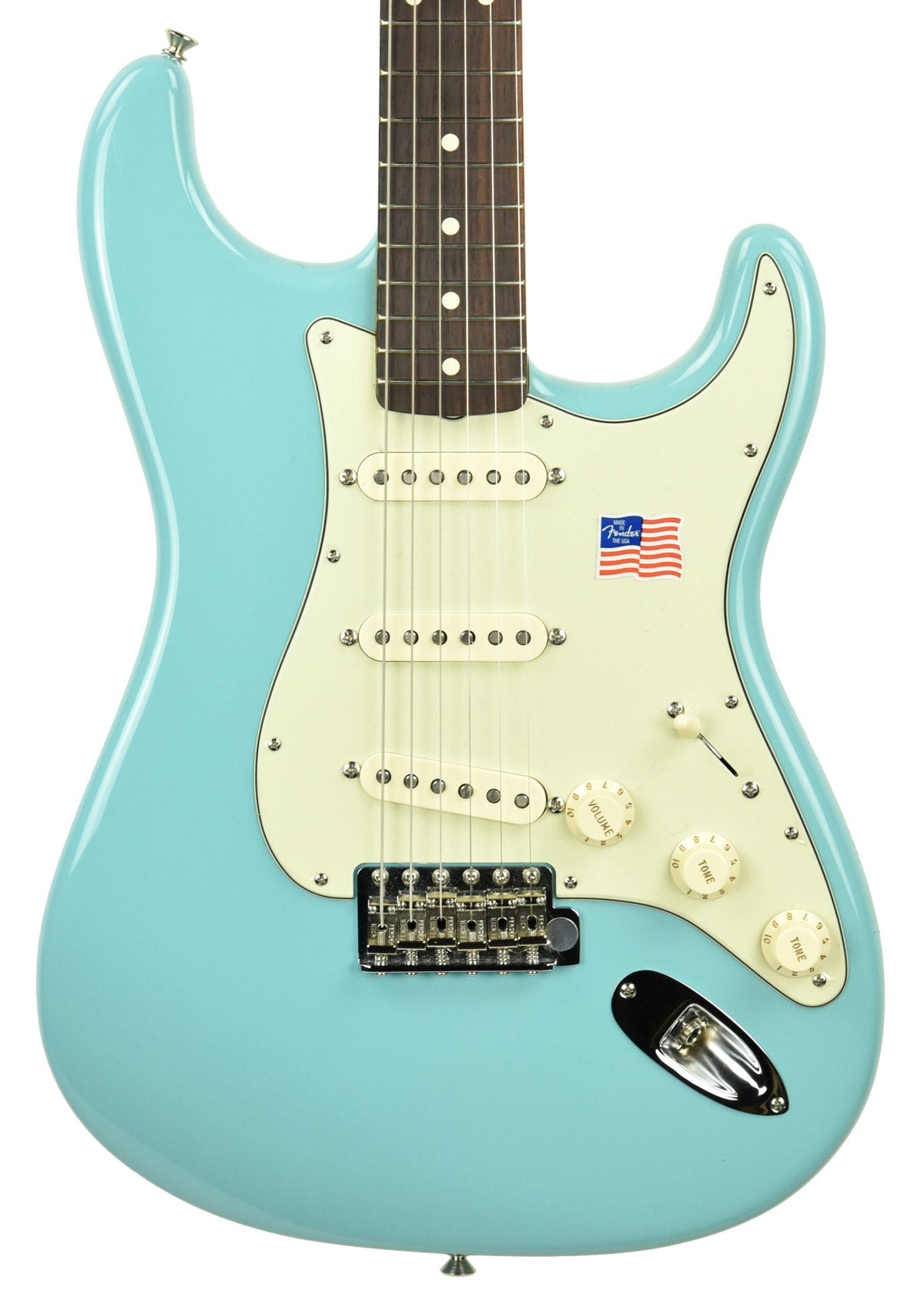 Used Fender American Vintage 1962 Stratocaster Reissue in Tropical Turquoise LE01661