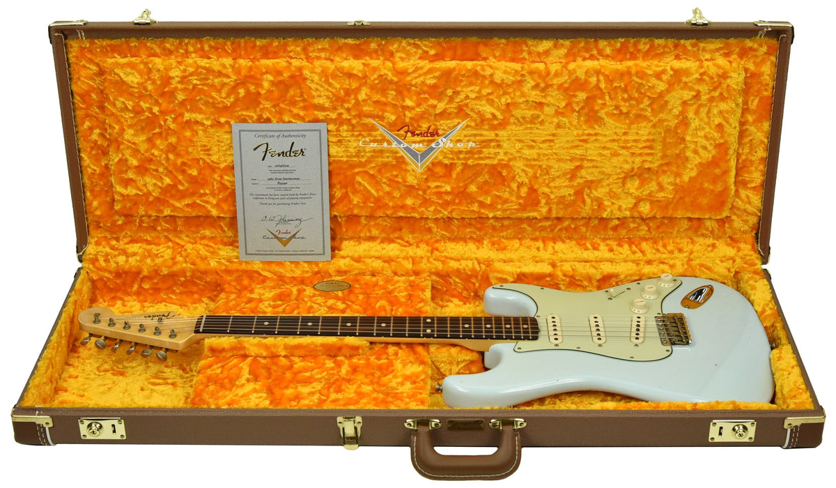 Used Fender Custom Shop 60 Stratocaster Journeyman Relic in Sonic Blue R95590