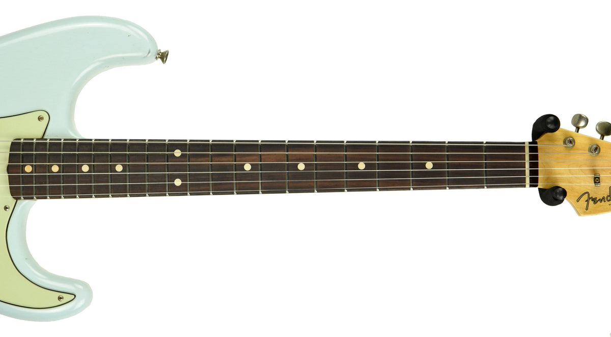Used Fender Custom Shop 60 Stratocaster Journeyman Relic in Sonic Blue R95590