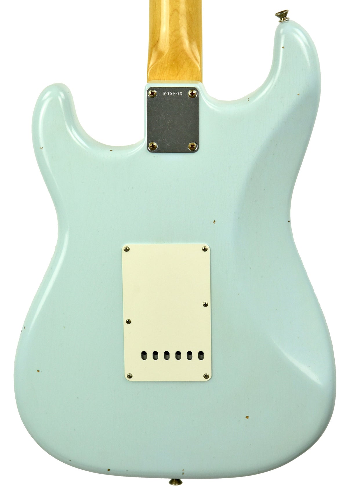 Used Fender Custom Shop 60 Stratocaster Journeyman Relic in Sonic Blue R95590