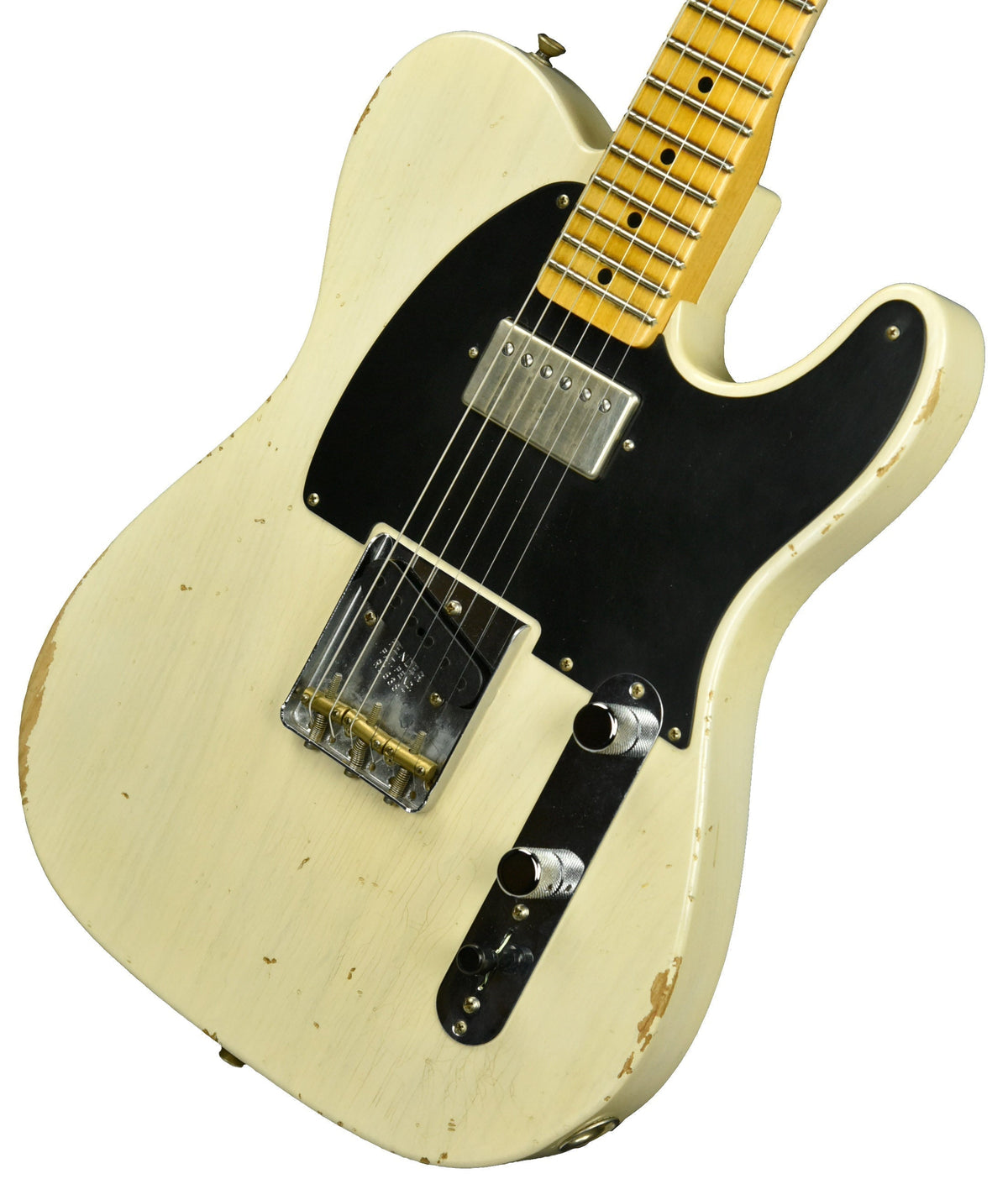 Used Fender Custom Shop 52 H/S Telecaster Relic in White Blonde R16387