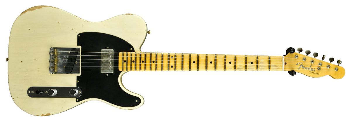 Used Fender Custom Shop 52 H/S Telecaster Relic in White Blonde R16387