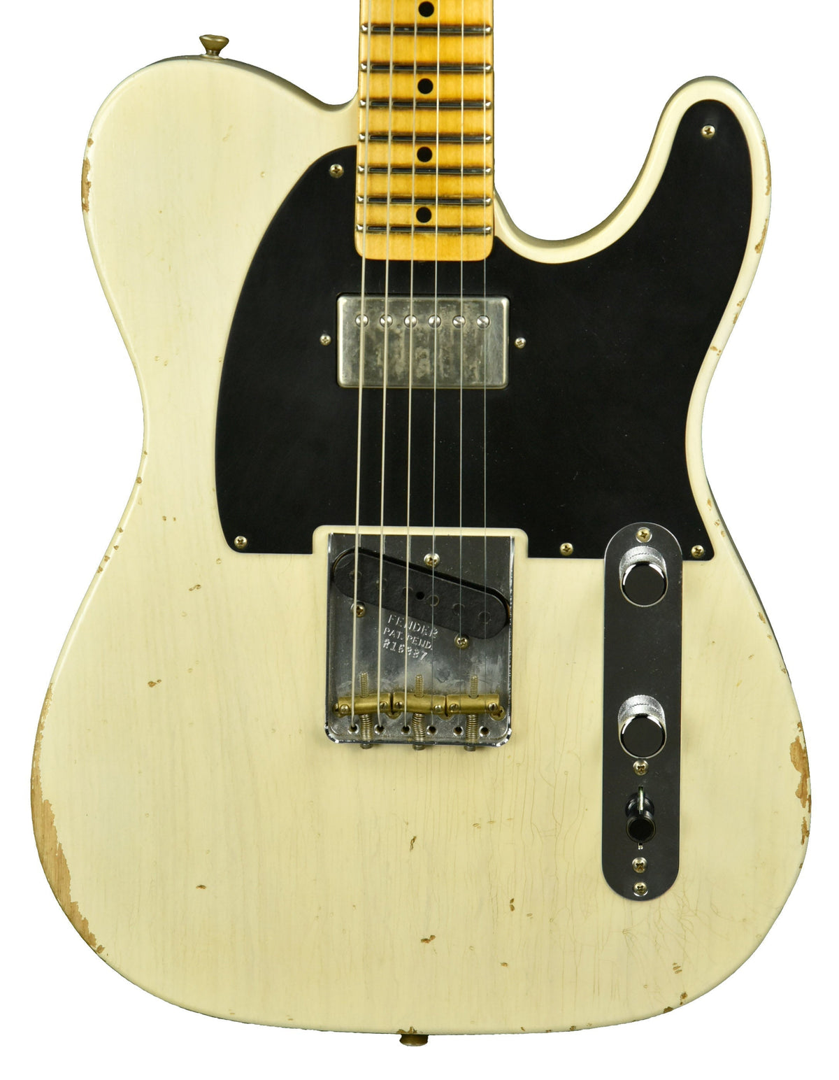 Used Fender Custom Shop 52 H/S Telecaster Relic in White Blonde R16387