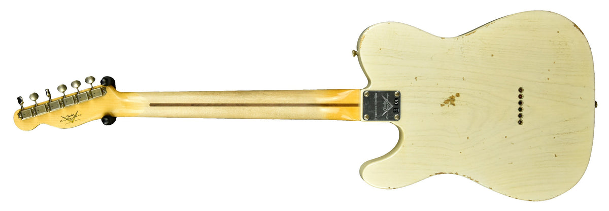 Used Fender Custom Shop 52 H/S Telecaster Relic in White Blonde R16387