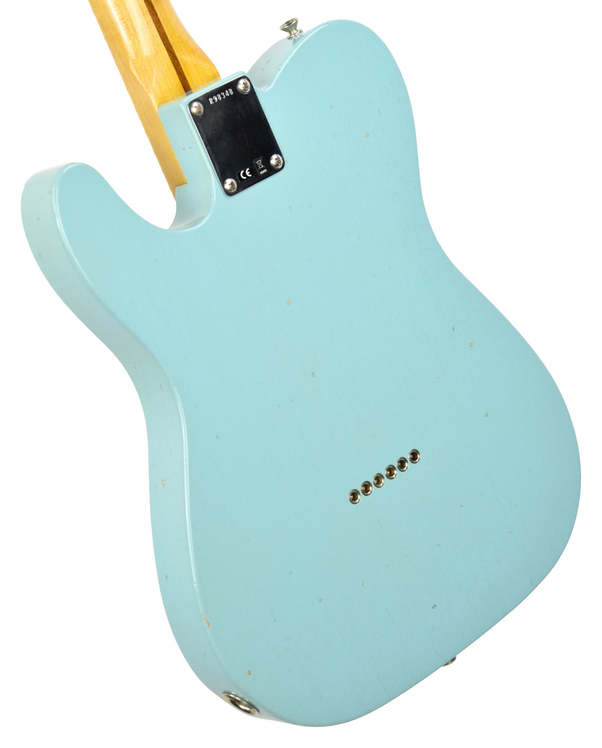Used Fender Custom Shop 1955 Chicago Special Telecaster Journeyman Relic in Aged Daphne Blue R98348
