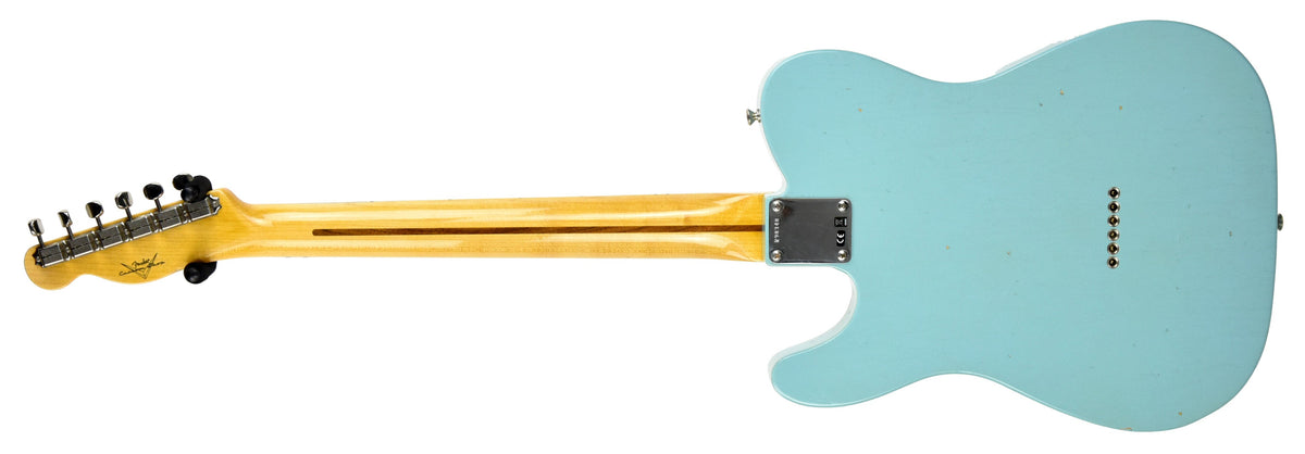 Used Fender Custom Shop 1955 Chicago Special Telecaster Journeyman Relic in Aged Daphne Blue R98348