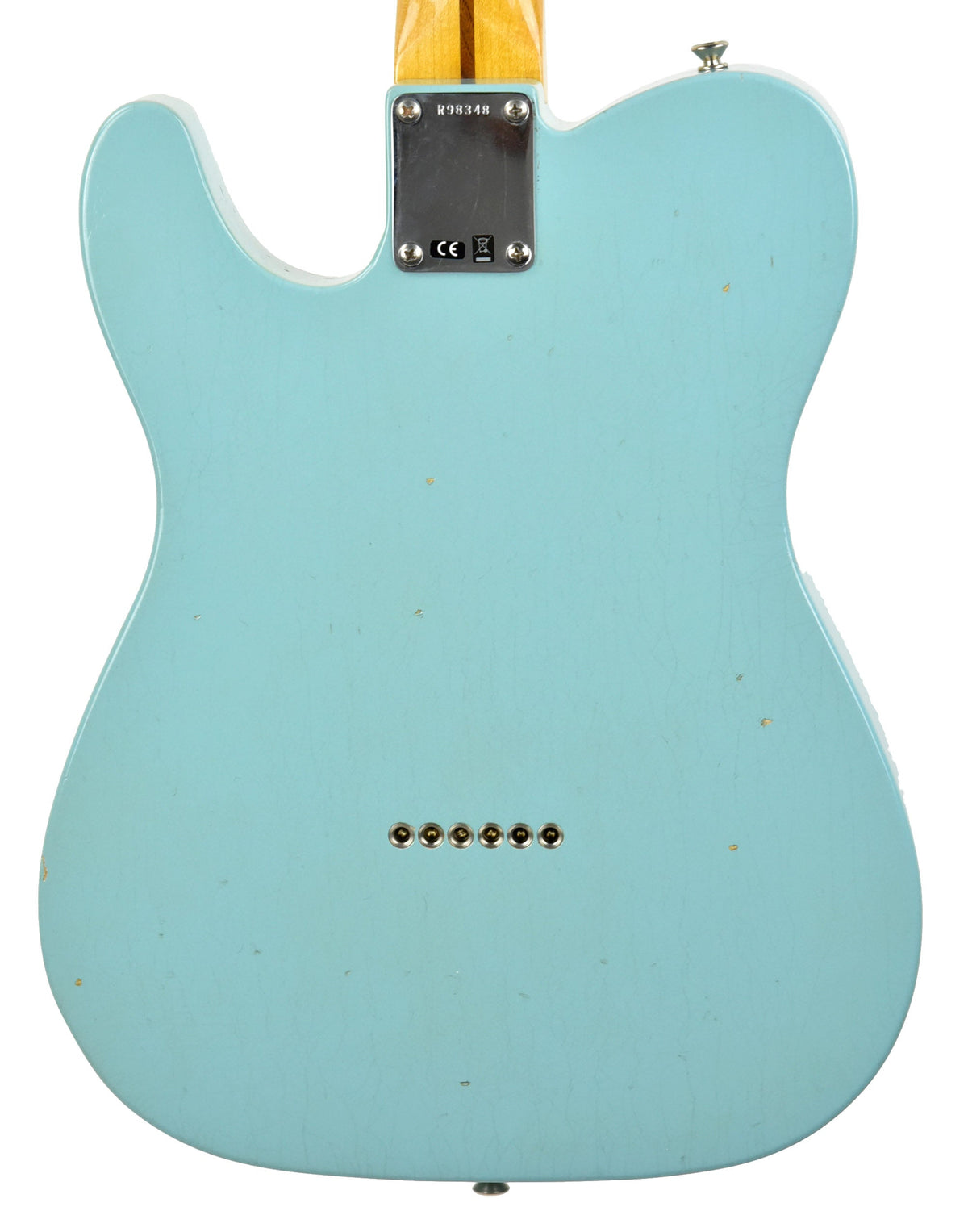 Used Fender Custom Shop 1955 Chicago Special Telecaster Journeyman Relic in Aged Daphne Blue R98348