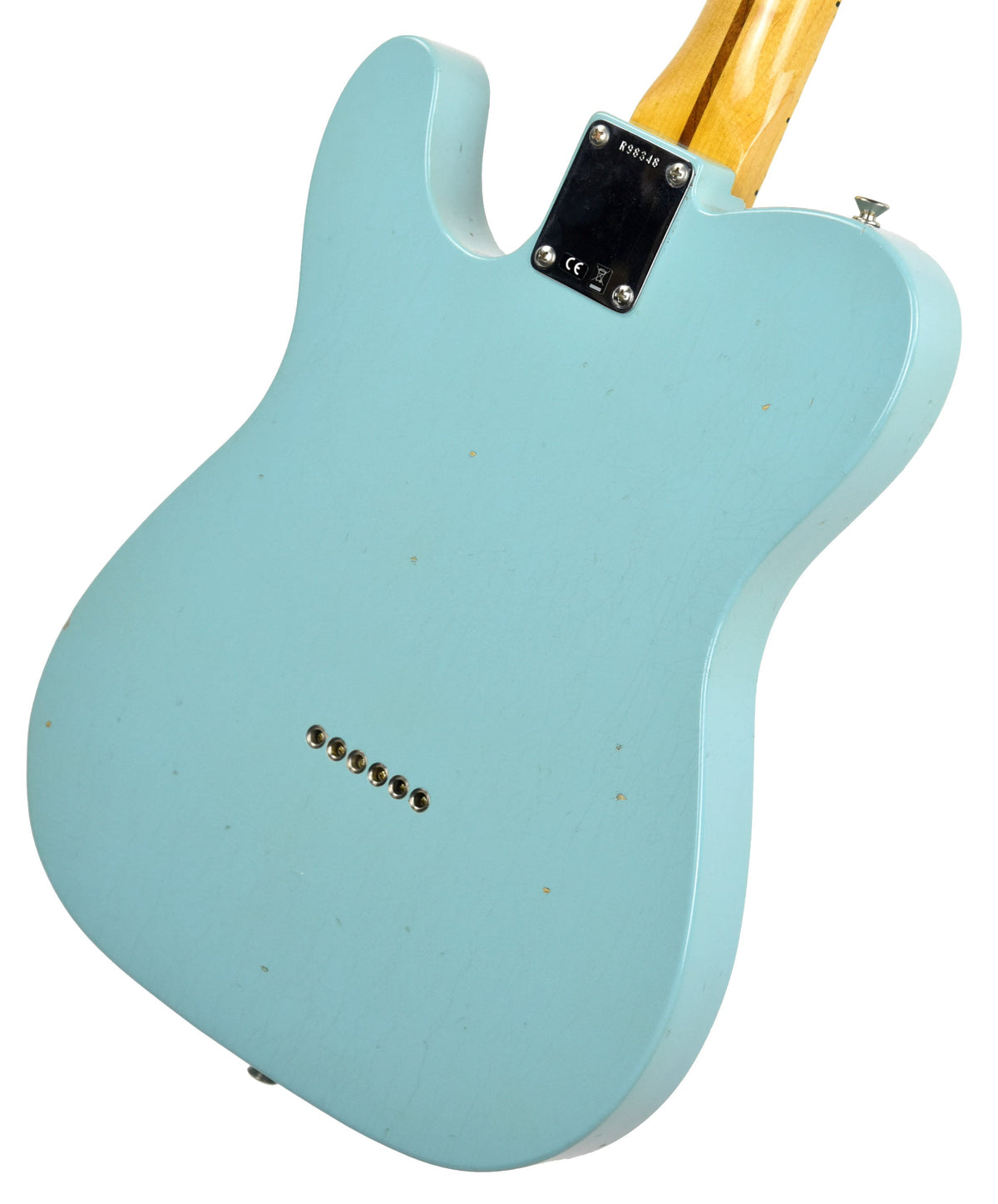 Used Fender Custom Shop 1955 Chicago Special Telecaster Journeyman Relic in Aged Daphne Blue R98348