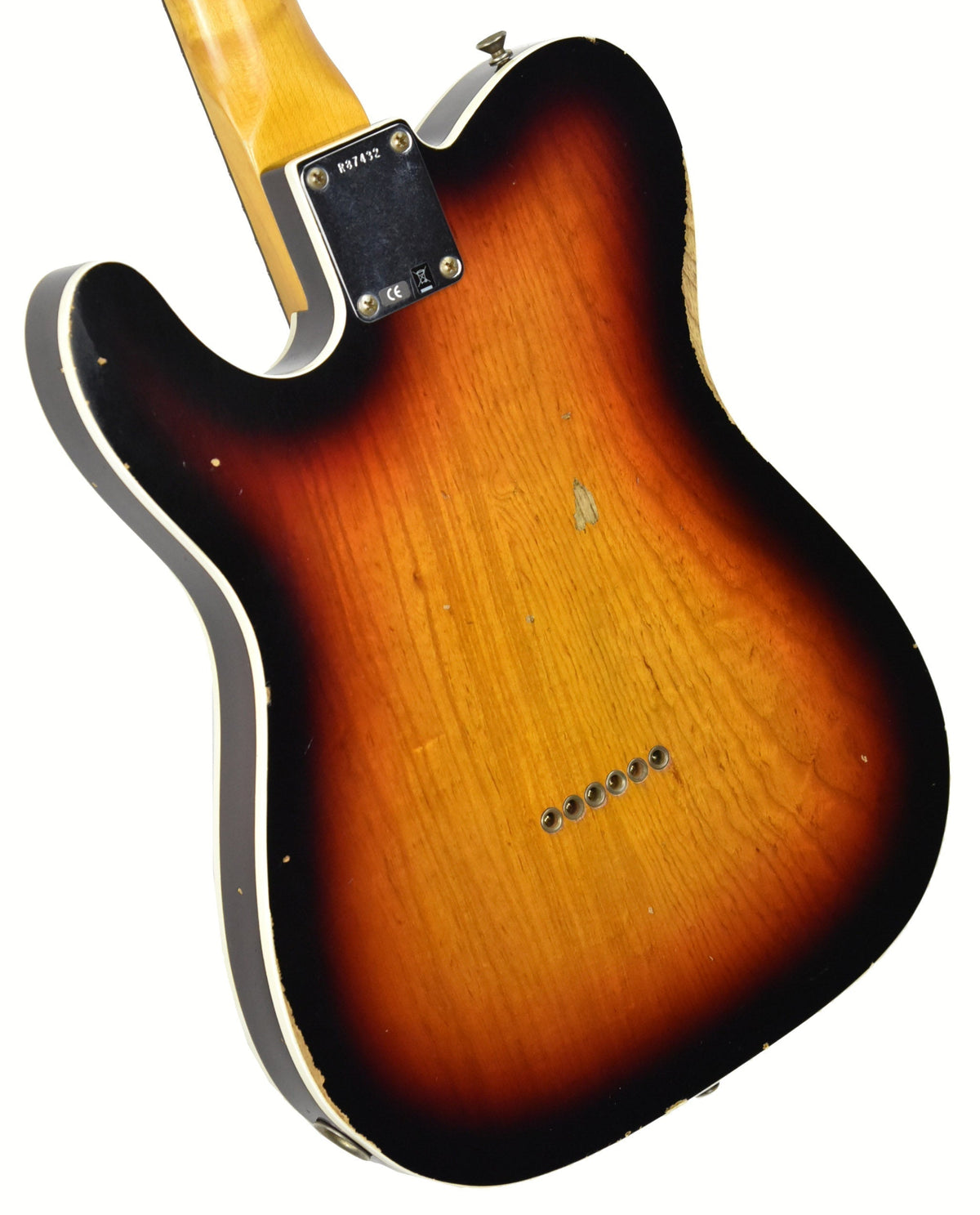 Used Fender Custom Shop 60 Telecaster Relic Three Tone Sunburst R87432