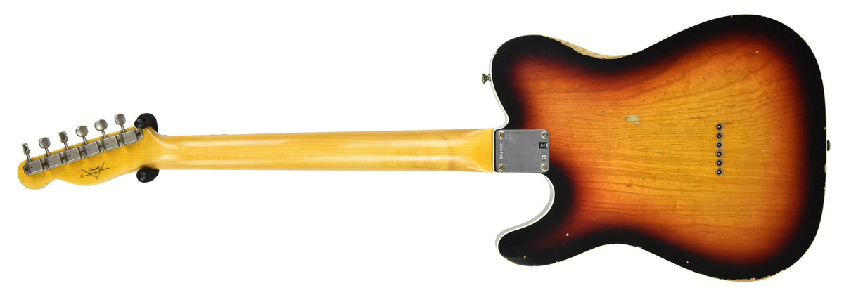Used Fender Custom Shop 60 Telecaster Relic Three Tone Sunburst R87432