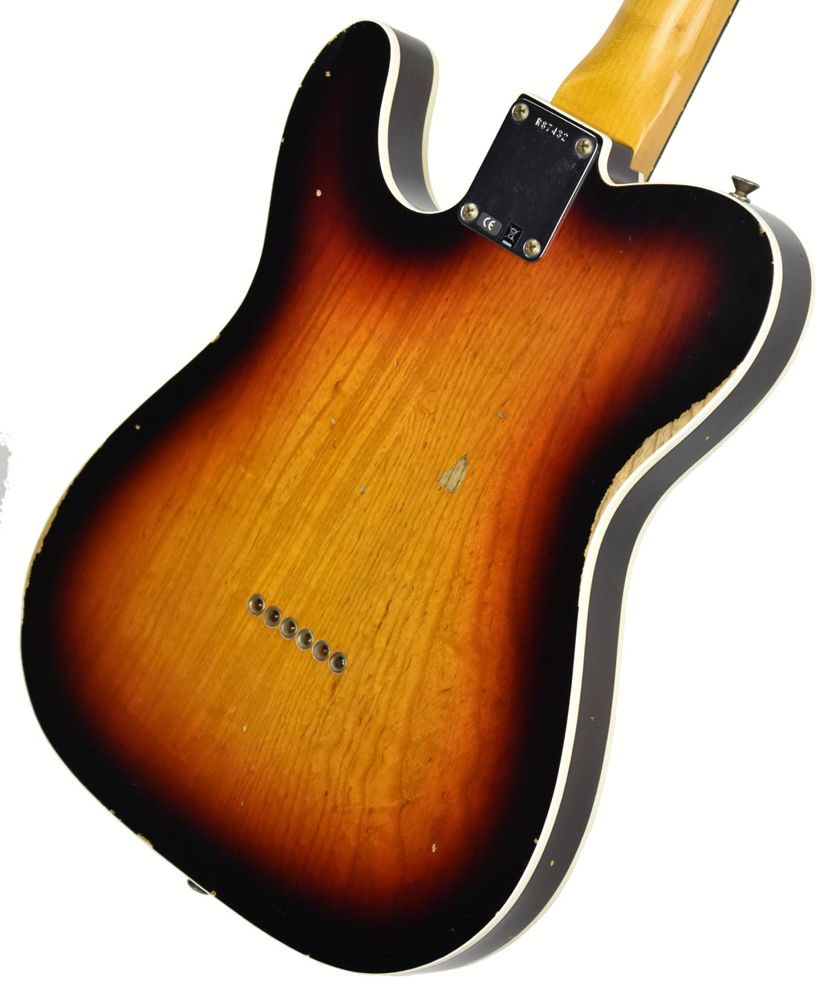 Used Fender Custom Shop 60 Telecaster Relic Three Tone Sunburst R87432