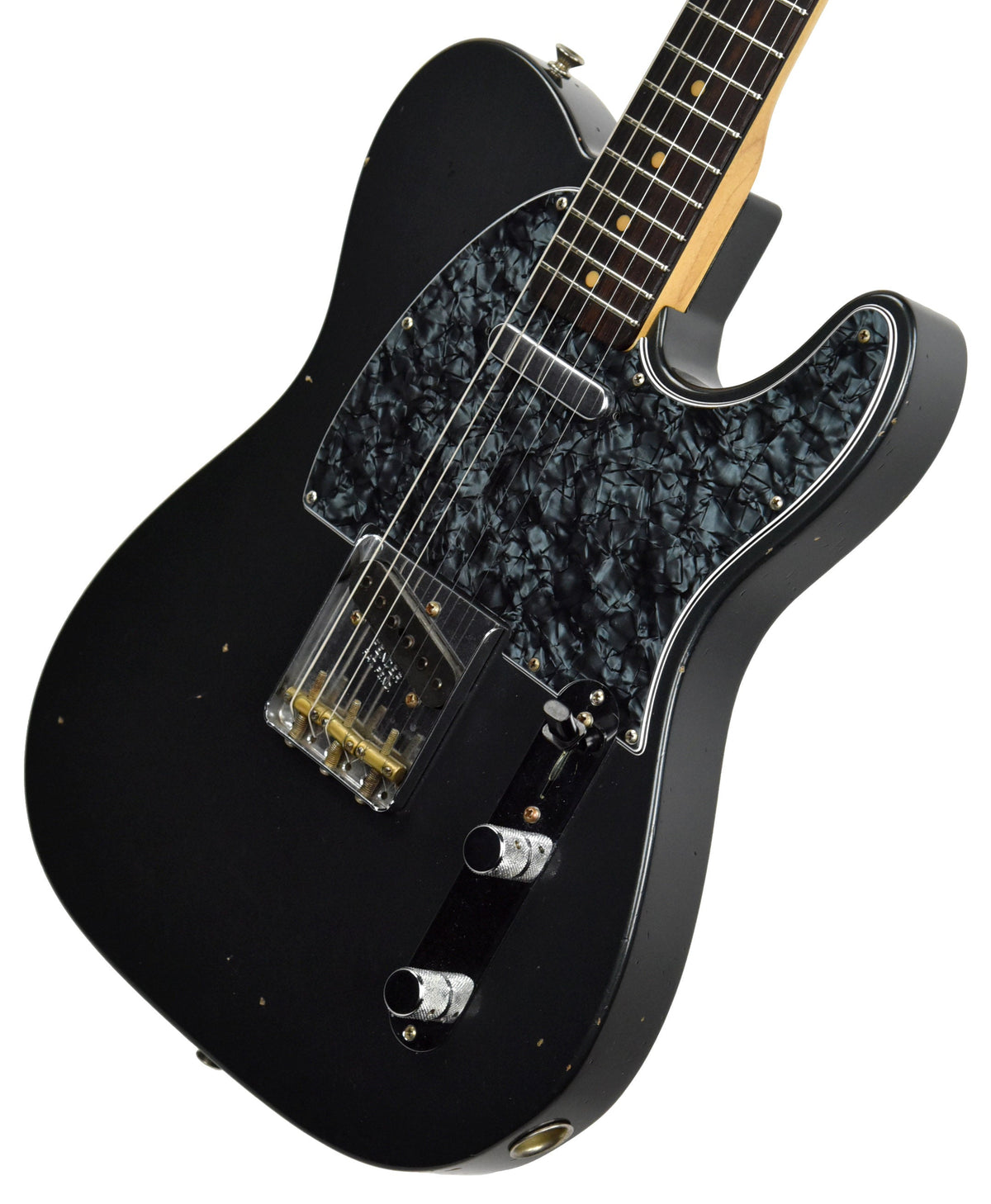 Used Fender Custom Shop 62 Telecaster Journeyman Relic in Charcoal Frost Metallic R87013
