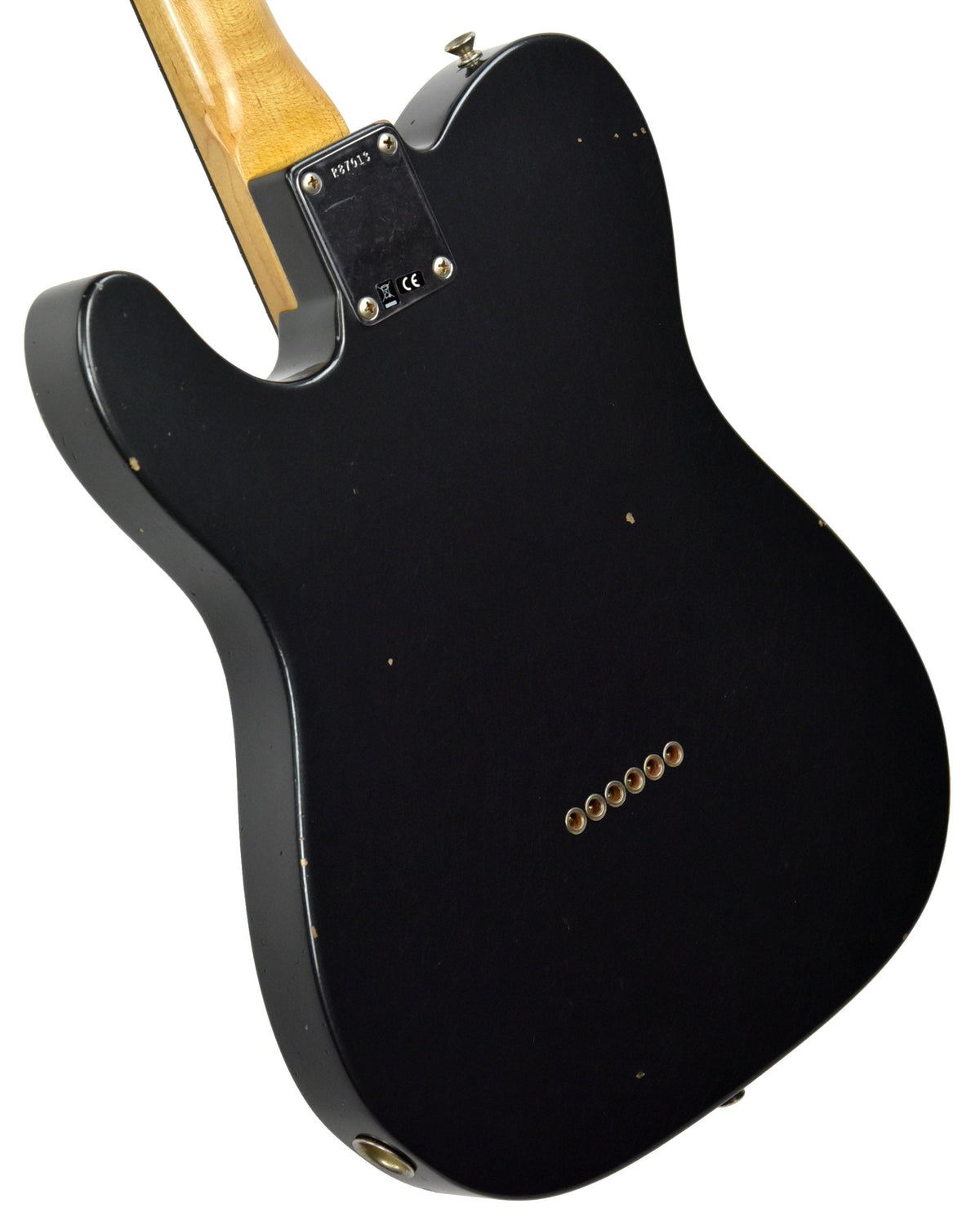 Used Fender Custom Shop 62 Telecaster Journeyman Relic in Charcoal Frost Metallic R87013