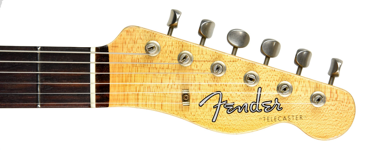 Used Fender Custom Shop 62 Telecaster Journeyman Relic in Charcoal Frost Metallic R87013